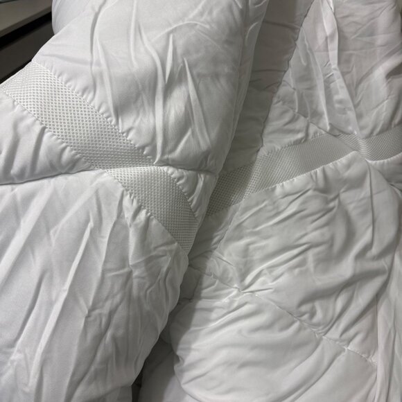 Sleep Philosophy Smart Cool Down Alternative Comforter Full/Queen 86"x86" Lightw - Picture 6 of 7